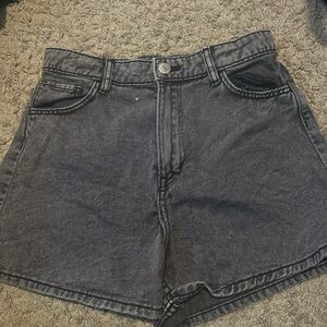 H&M Black Denim Women's Shorts